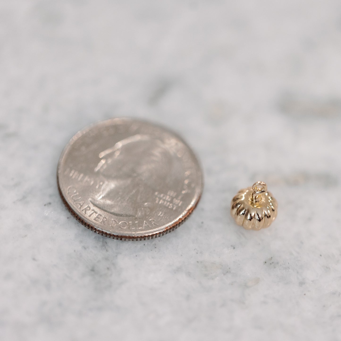 Dainty Pumpkin Charm