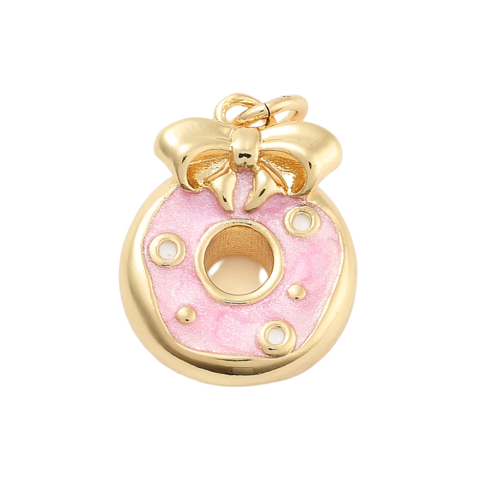 Donut With Bow Charm