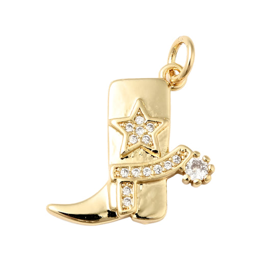 Cowboy Boot Charm