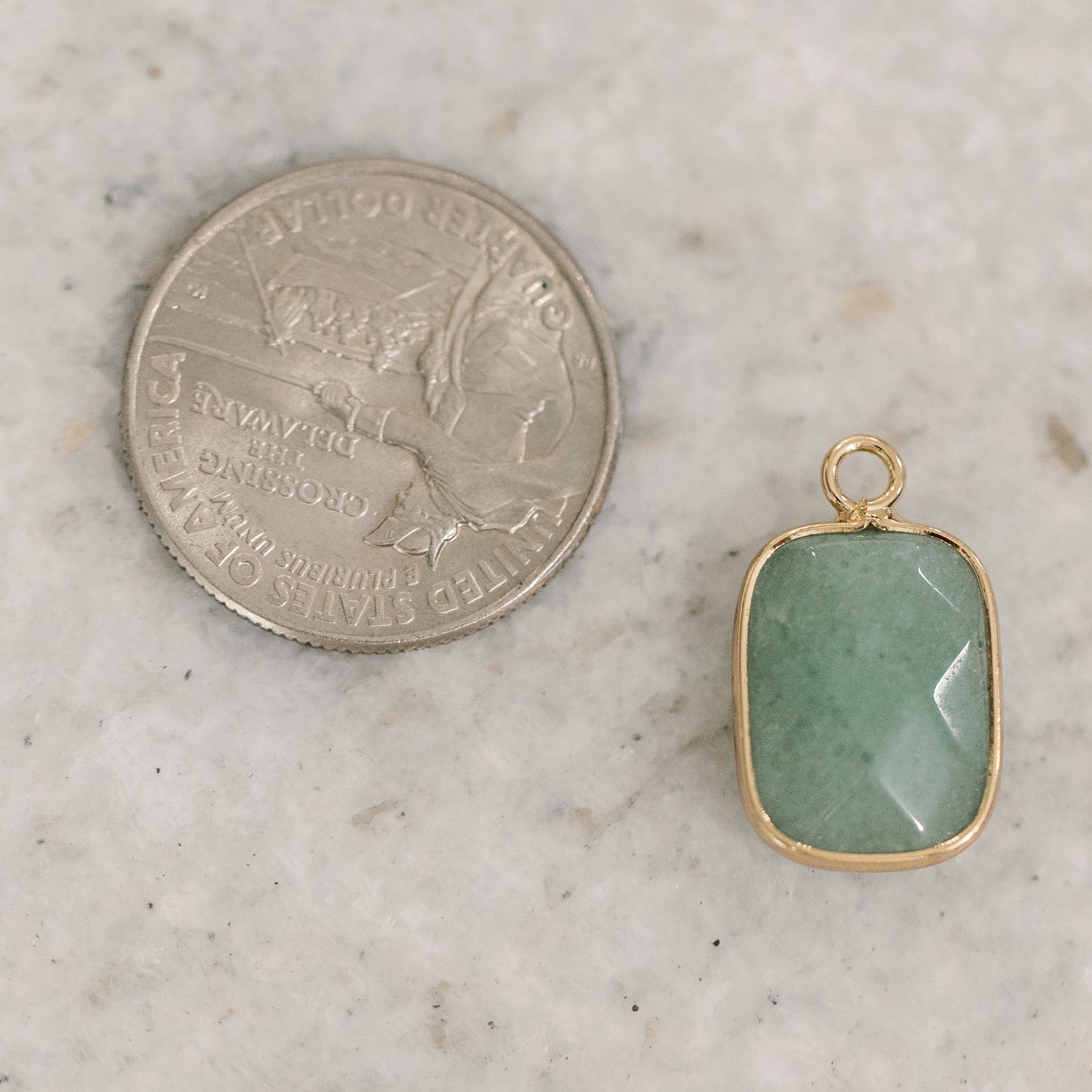 Green Pendant Charm