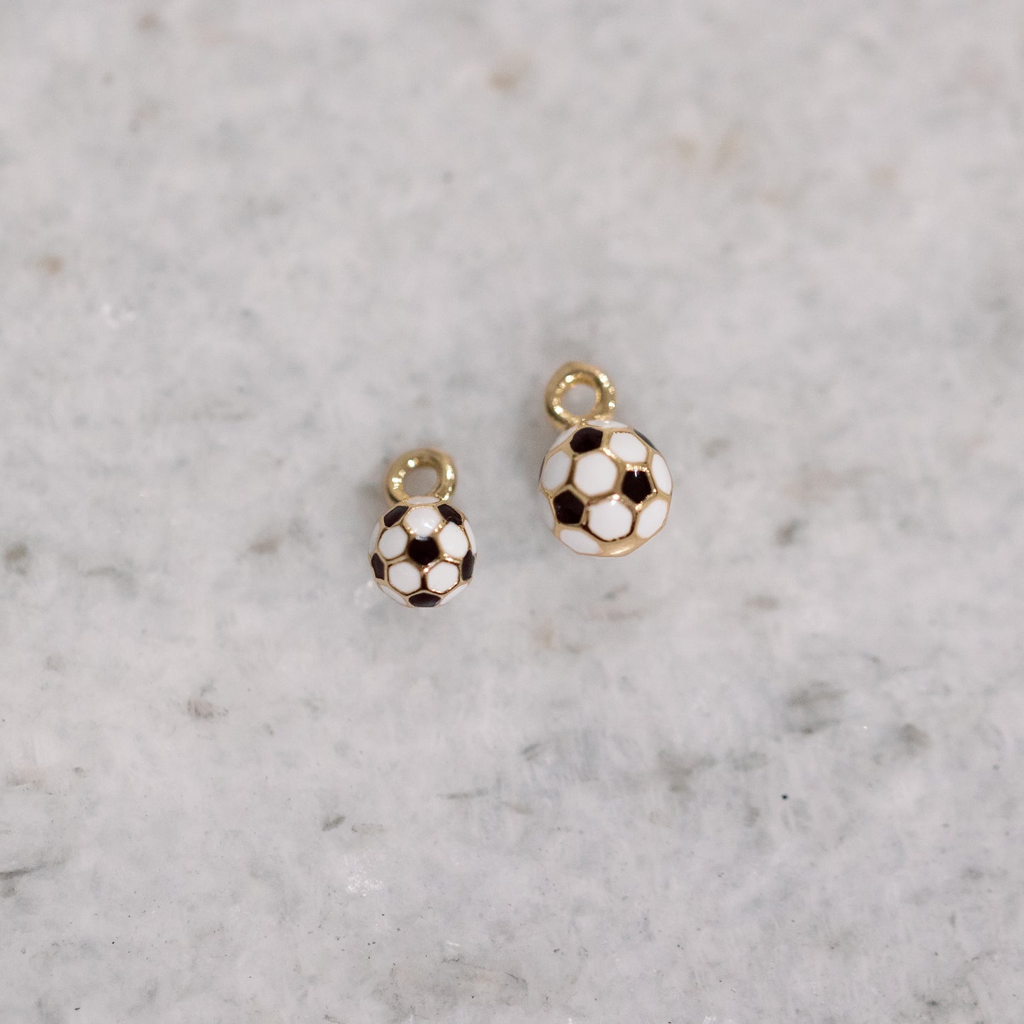 Dainty Soccer Ball Charm