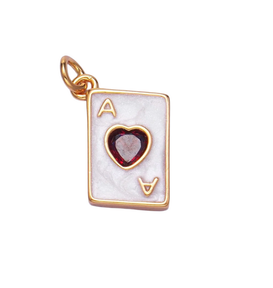 Ace Card Charm