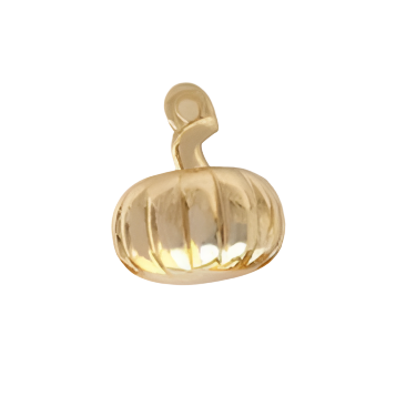 Dainty Pumpkin Charm