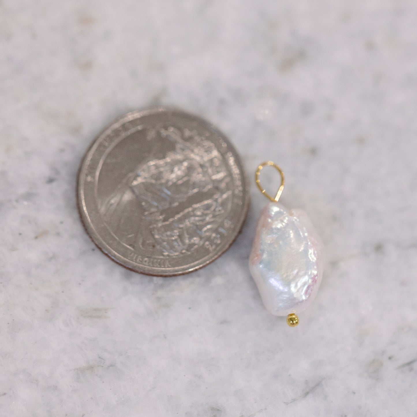 Freshwater Pearl Charm