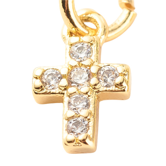 Dainty Cross Charm