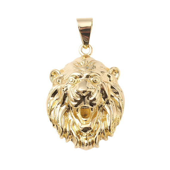 Lion Head Charm Large